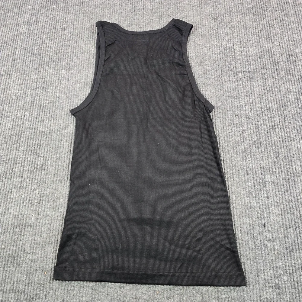 Von Dutch Tank Undershirts Mens Large Black Gray White 4 Pack Tagless Ribbed